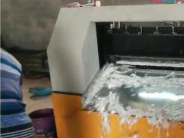龍門式玻璃纖維堵截機視頻